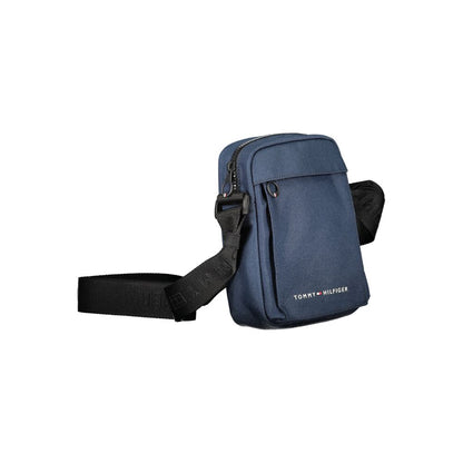 Tommy Hilfiger Blaue Polyester-Umhängetasche