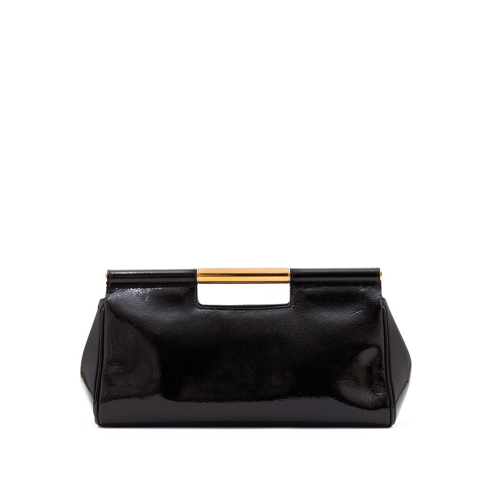 Dolce & Gabbana Schwarze Lederhandtasche