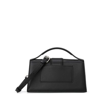 Jacquemus Schwarze Lederhandtasche