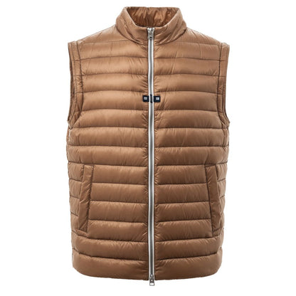 Herno Braune Polyamid-Jacke