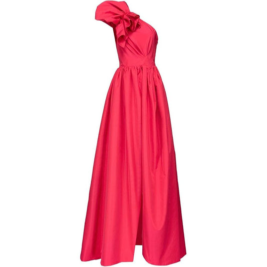 PINKO Rotes Polyesterkleid