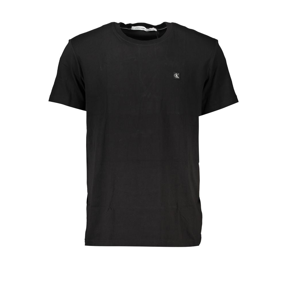 Calvin Klein Schwarzes T-Shirt aus Baumwolle