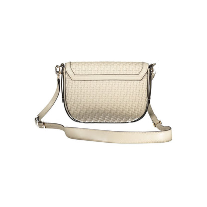 Guess Jeans Beige Polyethylen Handtasche