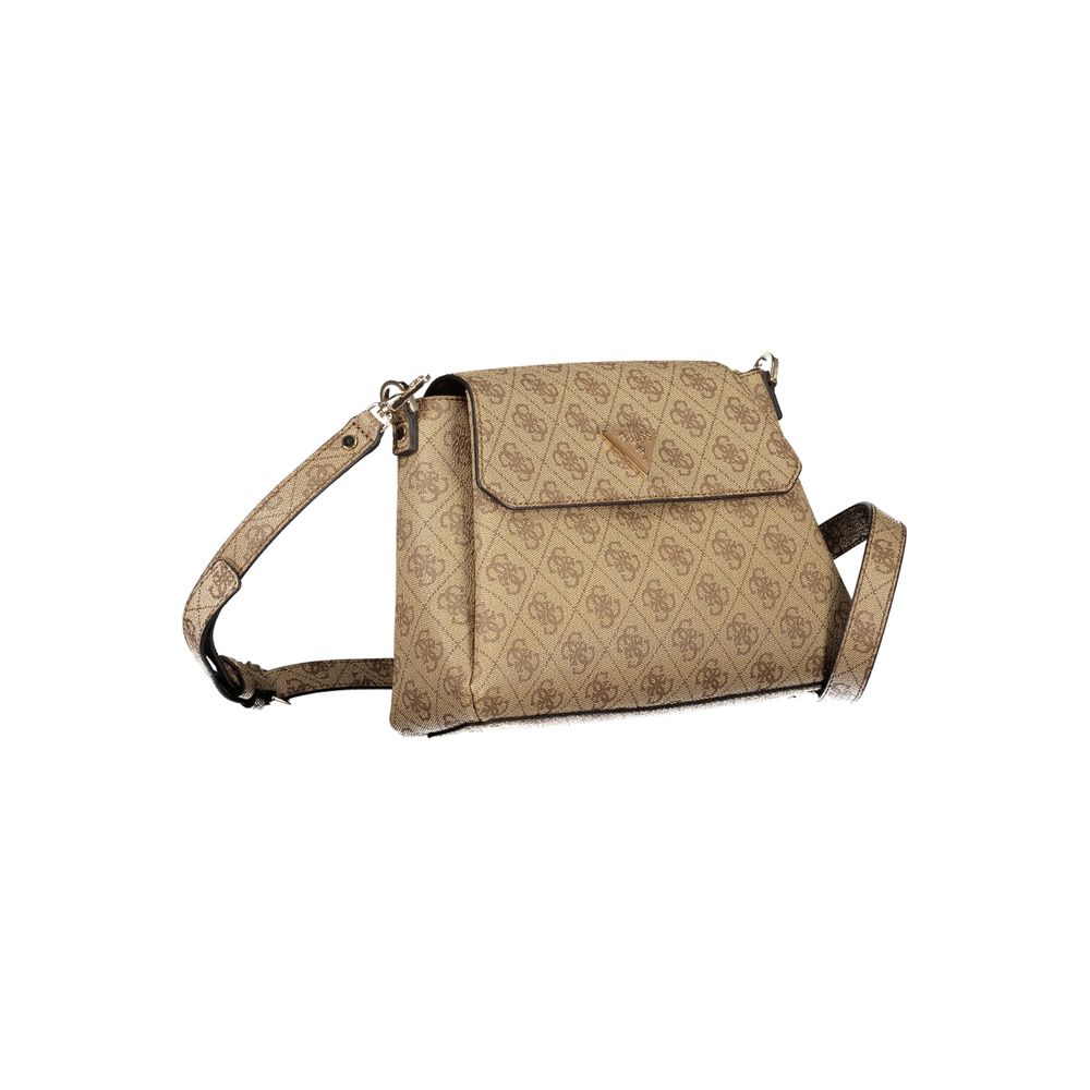 Guess Jeans Beige Polyethylen Handtasche