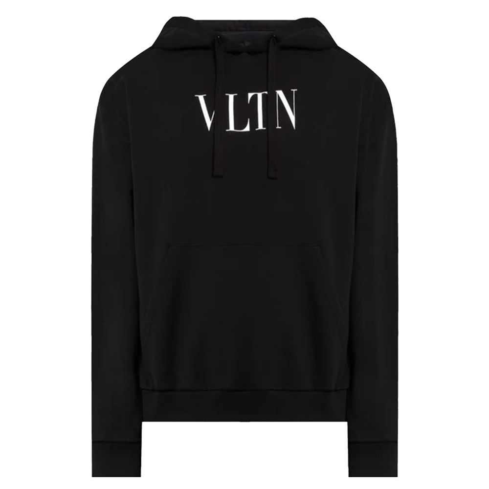 Valentino Schwarzer Baumwollpullover