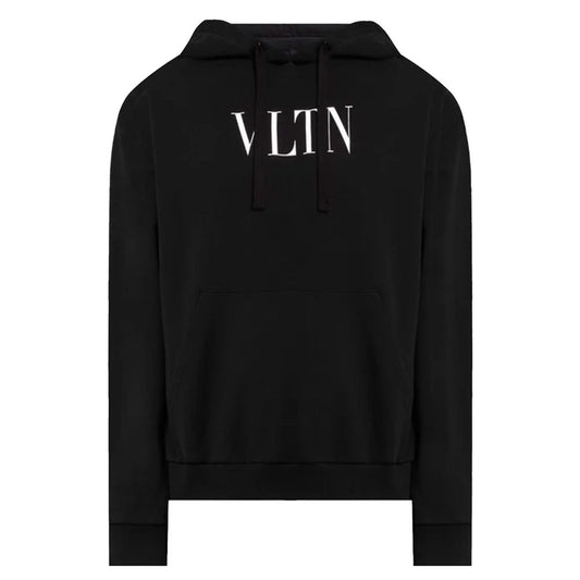 Valentino Schwarzer Baumwollpullover