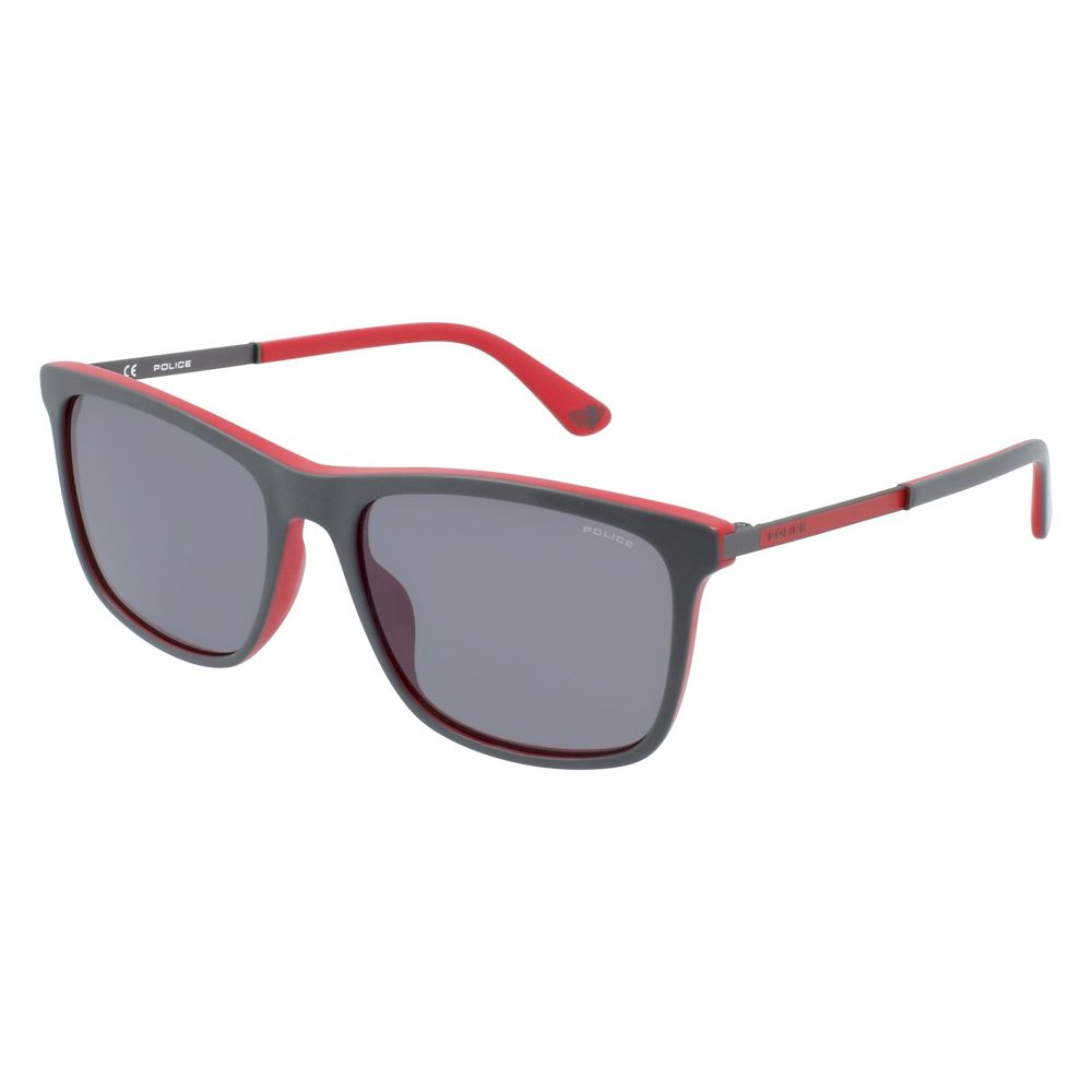 Police Rote Acetat-Sonnenbrille