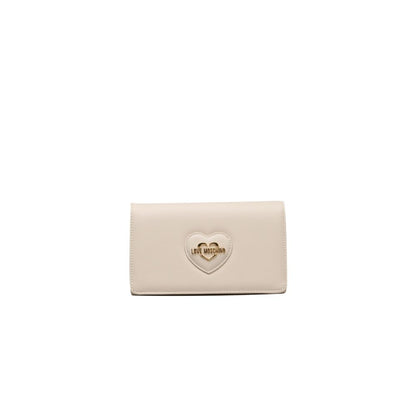 Love Moschino Beige Polyethylen Frauen Crossbody Tasche