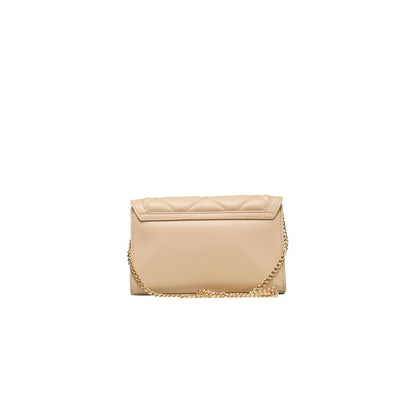 Love Moschino Beige Polyethylen Frauen Crossbody