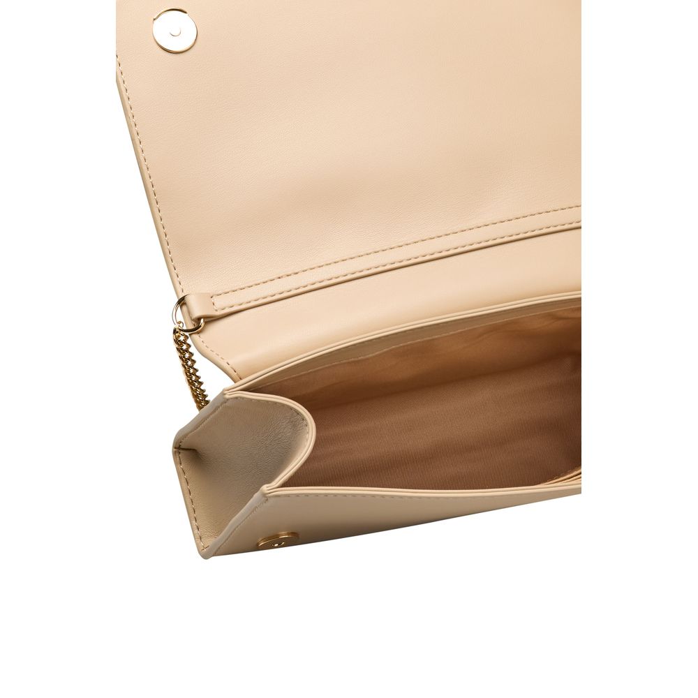 Love Moschino Beige Polyethylen Frauen Crossbody