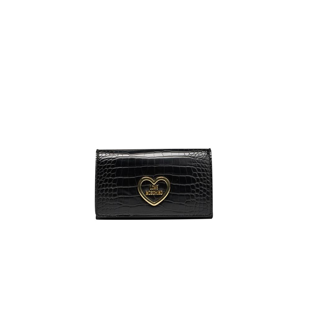 Love Moschino Schwarz Polyethylen Frauen Crossbody Tasche