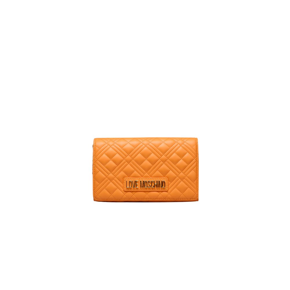 Love Moschino Orange Polyethylen Frauen Crossbody Tasche