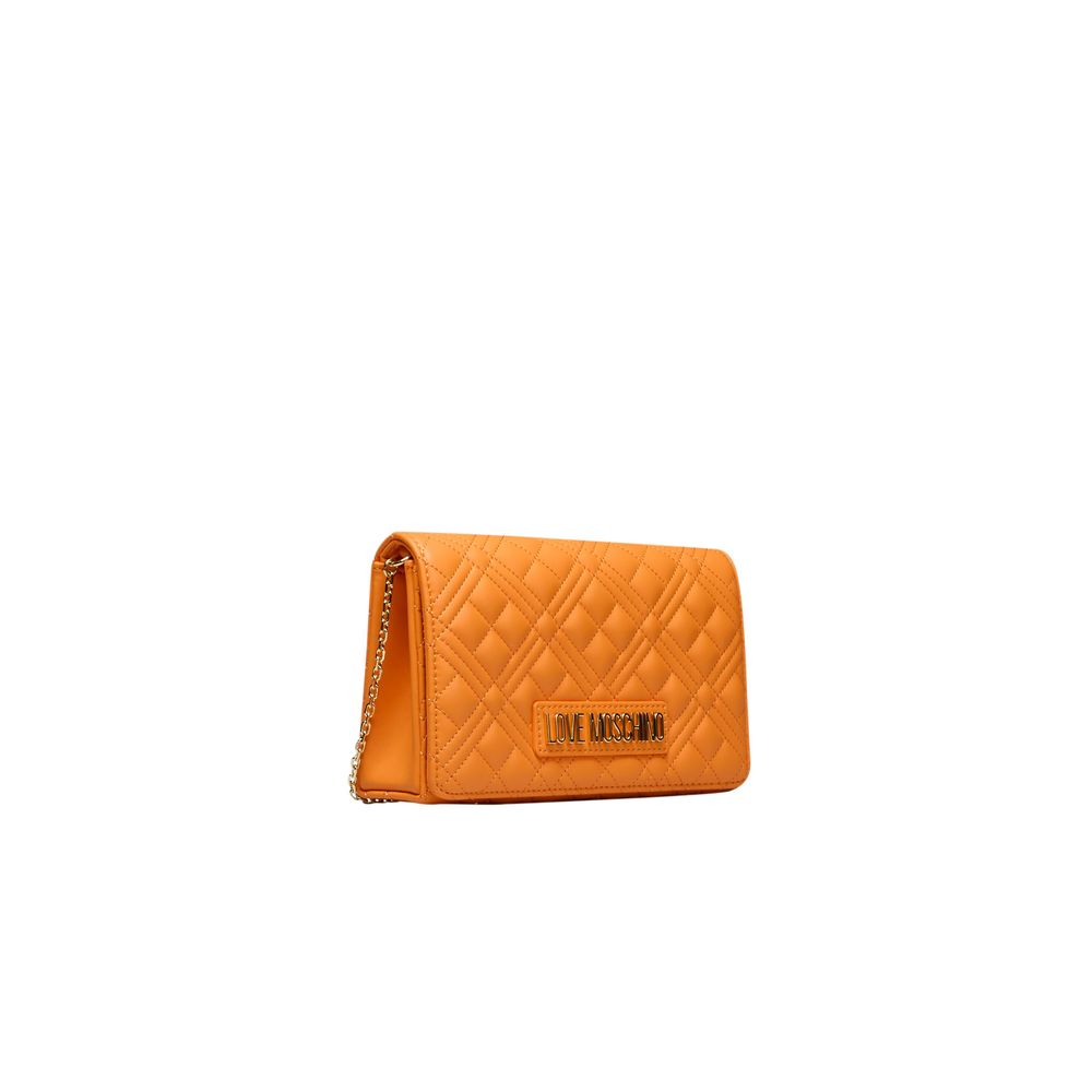 Love Moschino Orange Polyethylen Frauen Crossbody Tasche