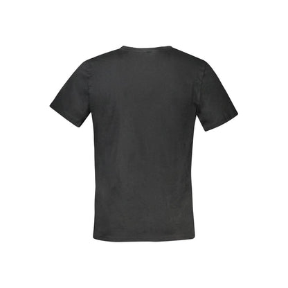 Tommy Hilfiger Schwarzes T-Shirt aus Baumwolle