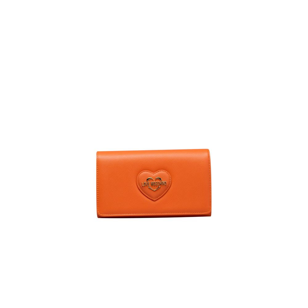 Love Moschino Orange Polyethylen Frauen Crossbody Tasche