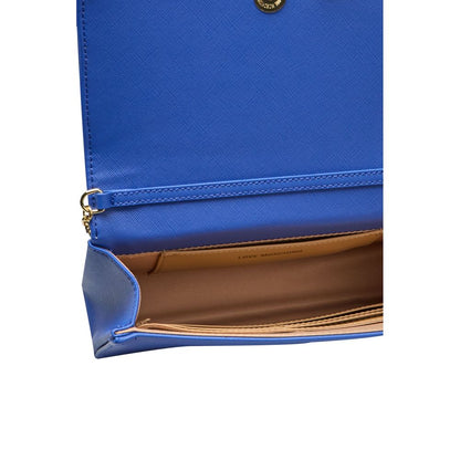 Love Moschino Blau Polyethylen Frauen Crossbody Tasche