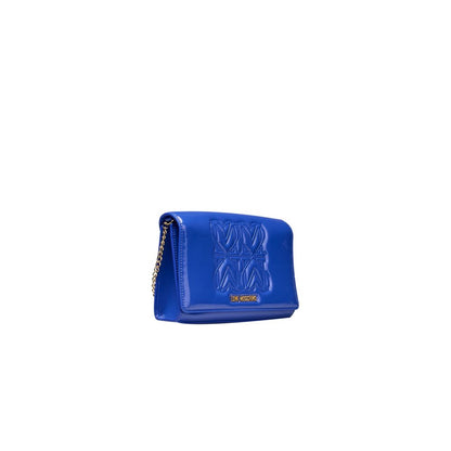 Love Moschino Blau Polyethylen Frauen Crossbody Tasche