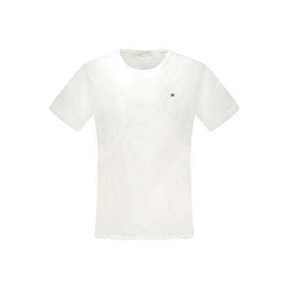 Tommy Hilfiger T-Shirt aus weißer Baumwolle