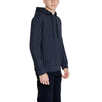 Armani Exchange Schwarzer Baumwollpullover