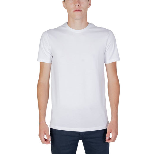 Armani Exchange T-Shirt aus weißer Baumwolle