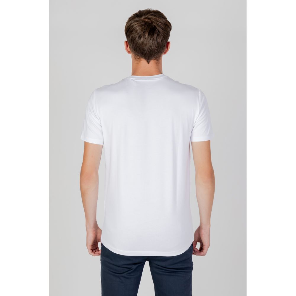 Armani Exchange T-Shirt aus weißer Baumwolle