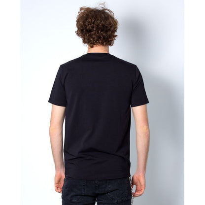 Armani Exchange Schwarzes T-Shirt aus Baumwolle