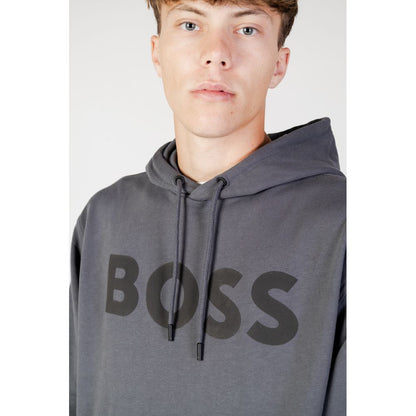 Hugo Boss Grauer Baumwollpullover