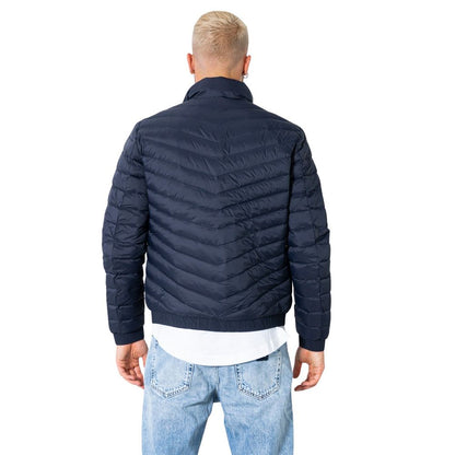 Armani Exchange Blaue Polyester-Jacke