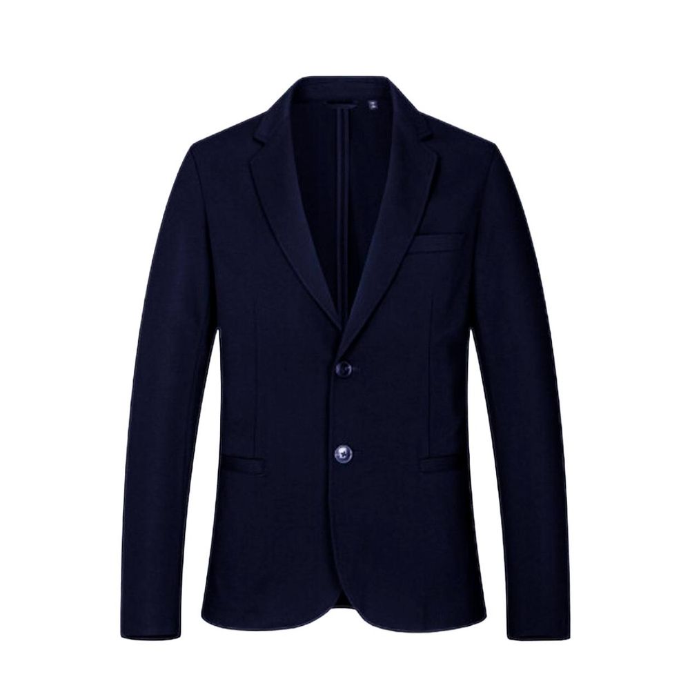 Armani Exchange Blauer Viskose-Blazer