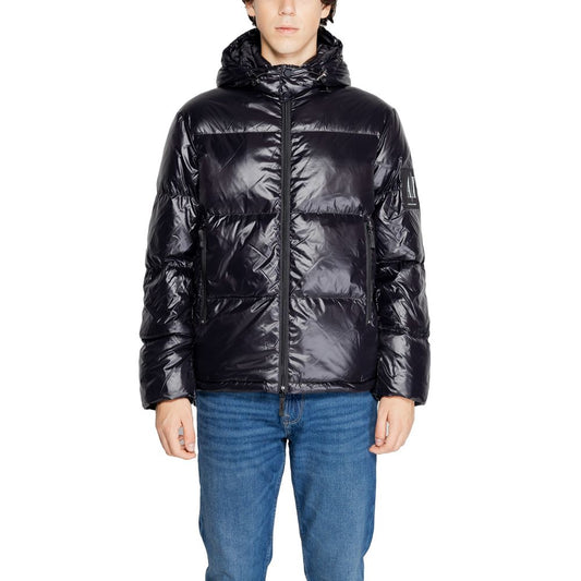 Armani Exchange Schwarze Polyamid-Jacke