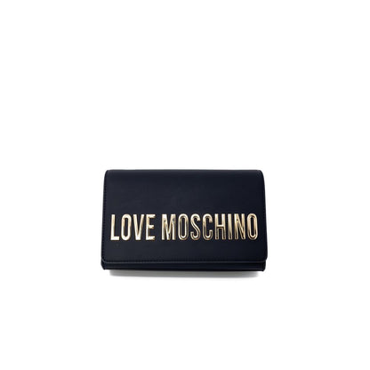 Love Moschino Schwarze Polyethylen-Handtasche