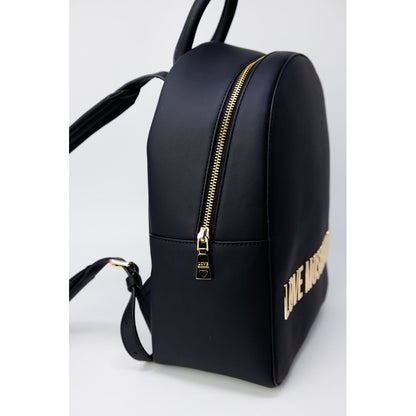 Love Moschino Schwarzer Polyethylen-Rucksack