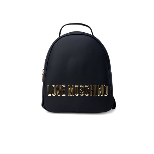 Love Moschino Schwarzer Polyethylen-Rucksack