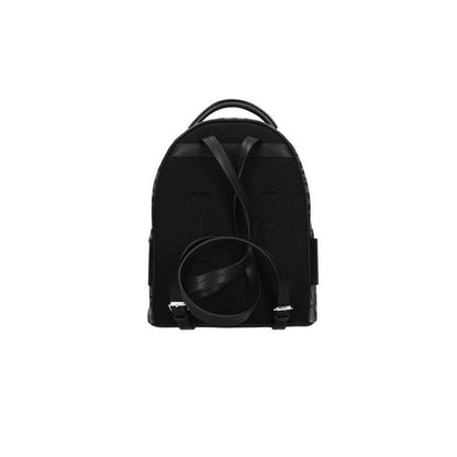 Armani Exchange Schwarzer Baumwollrucksack