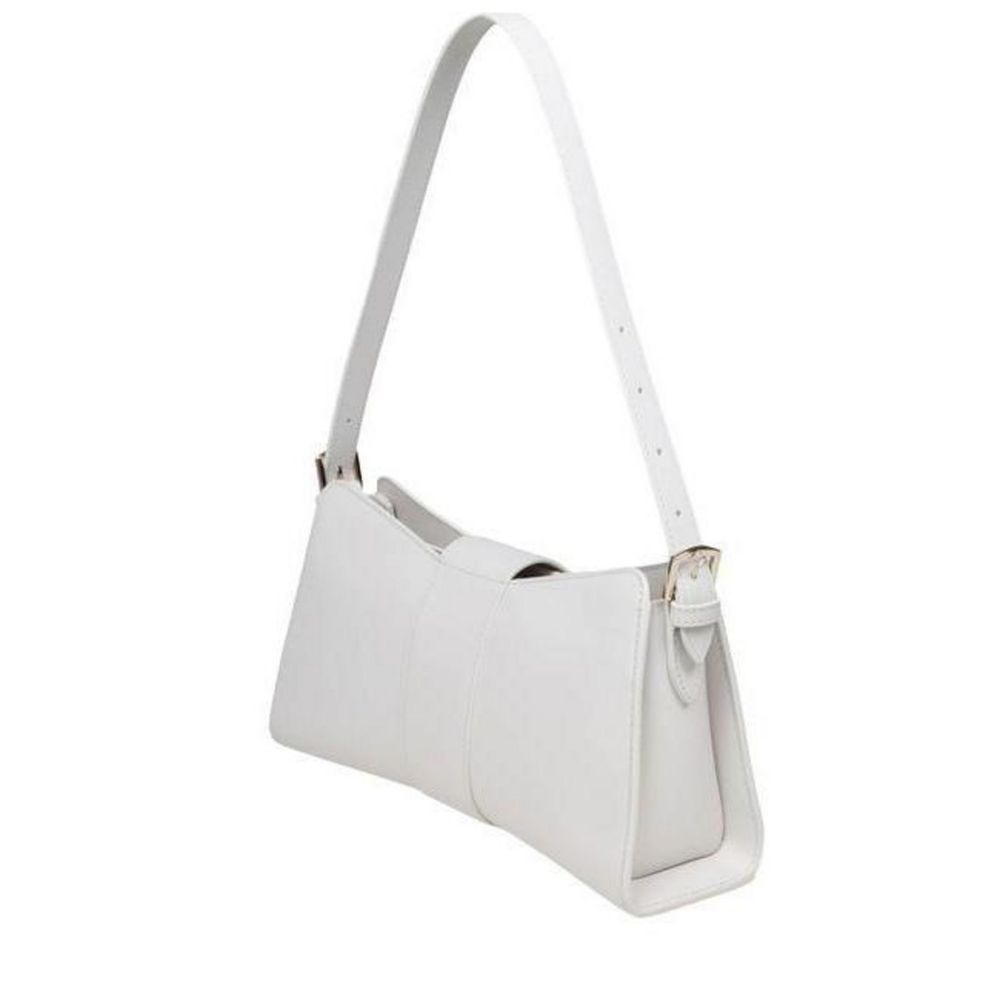 Furla Graue Lederhandtasche