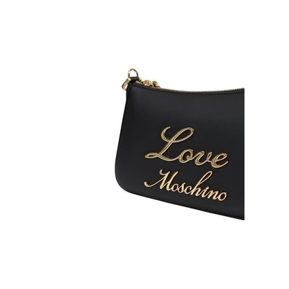 Love Moschino Schwarze Polyethylen-Handtasche