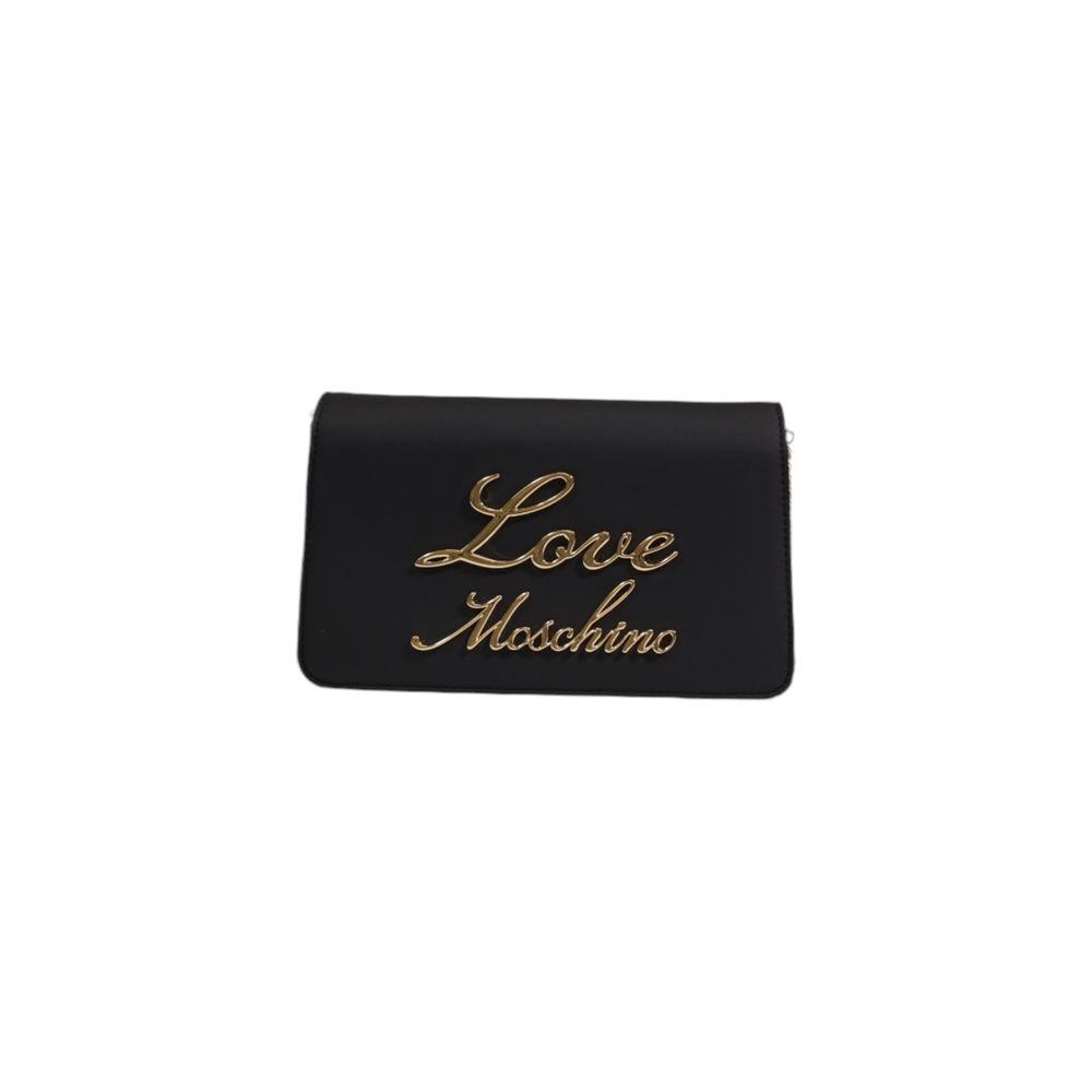 Love Moschino Schwarze Polyethylen-Handtasche