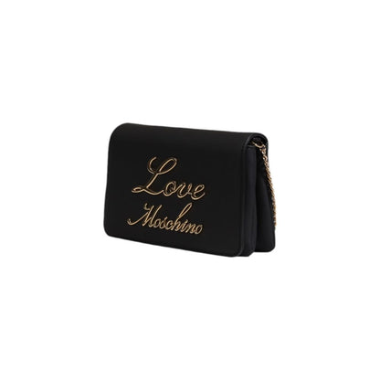 Love Moschino Schwarze Polyethylen-Handtasche