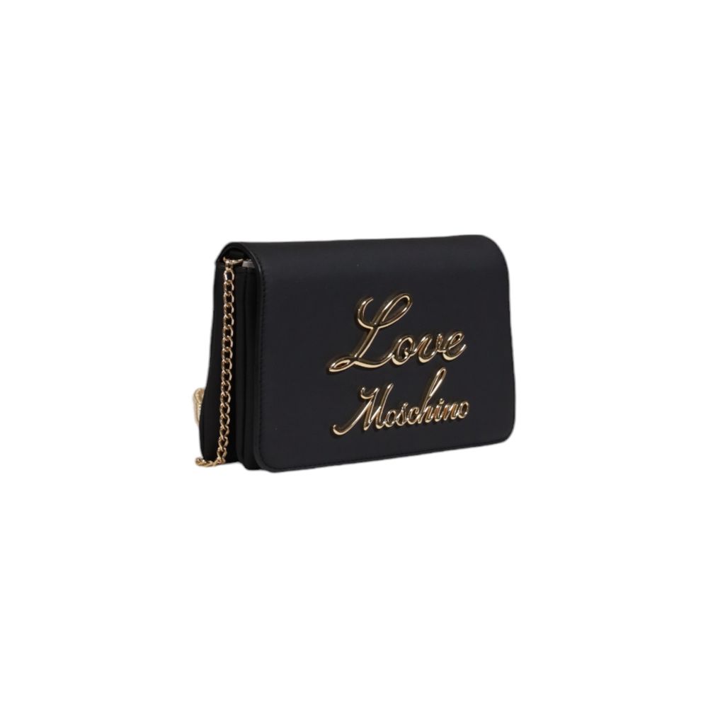 Love Moschino Schwarze Polyethylen-Handtasche