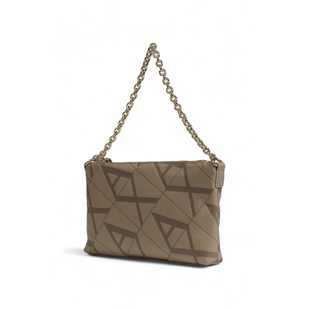 Armani Exchange Beige Polyester Handtasche