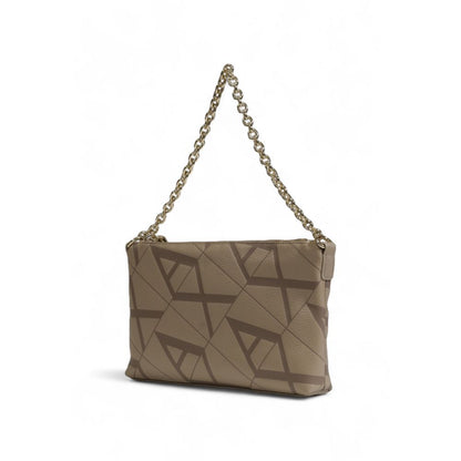 Armani Exchange Beige Polyester Handtasche