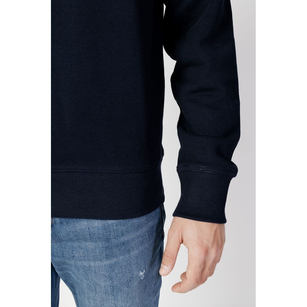 Hugo Boss Blauer Baumwollpullover