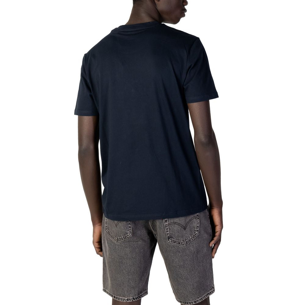 Hugo Boss T-Shirt aus blauer Baumwolle