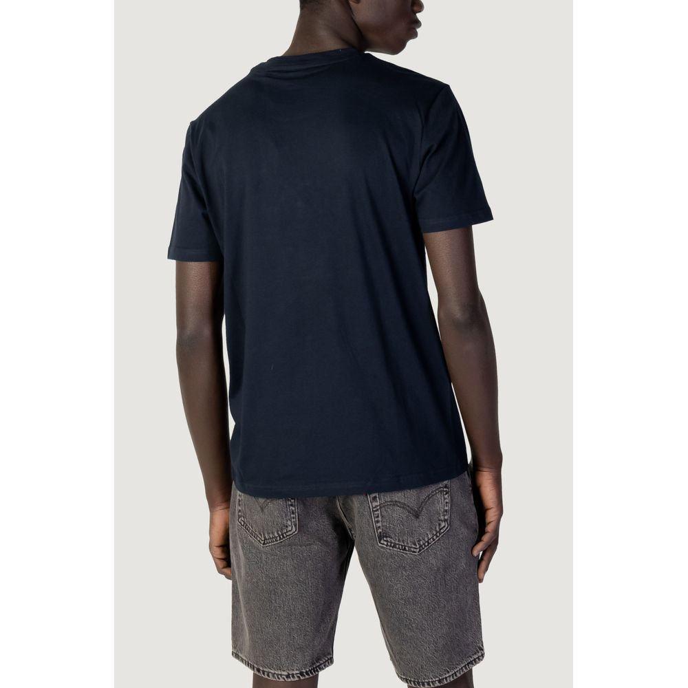 Hugo Boss T-Shirt aus blauer Baumwolle