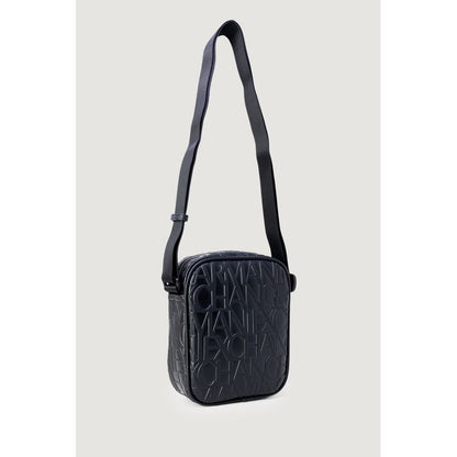 Armani Exchange Schwarze Kunstledertasche