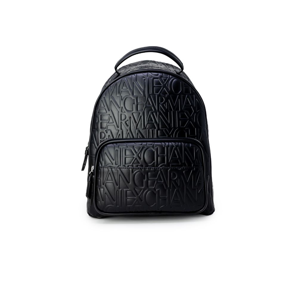 Armani Exchange Schwarzer Polyester-Rucksack