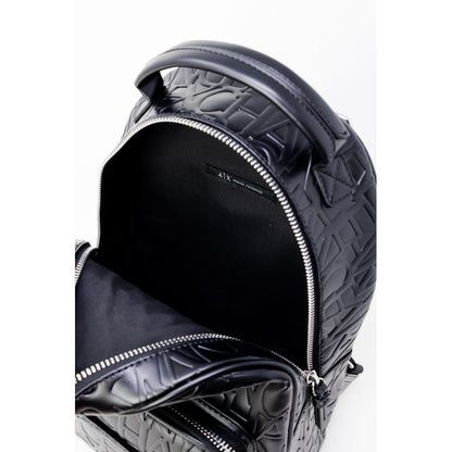 Armani Exchange Schwarzer Polyester-Rucksack