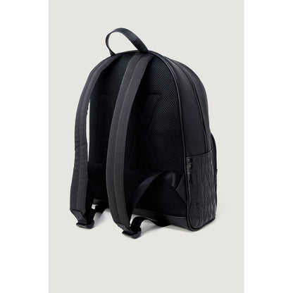 Armani Exchange Schwarzer Polyester-Rucksack