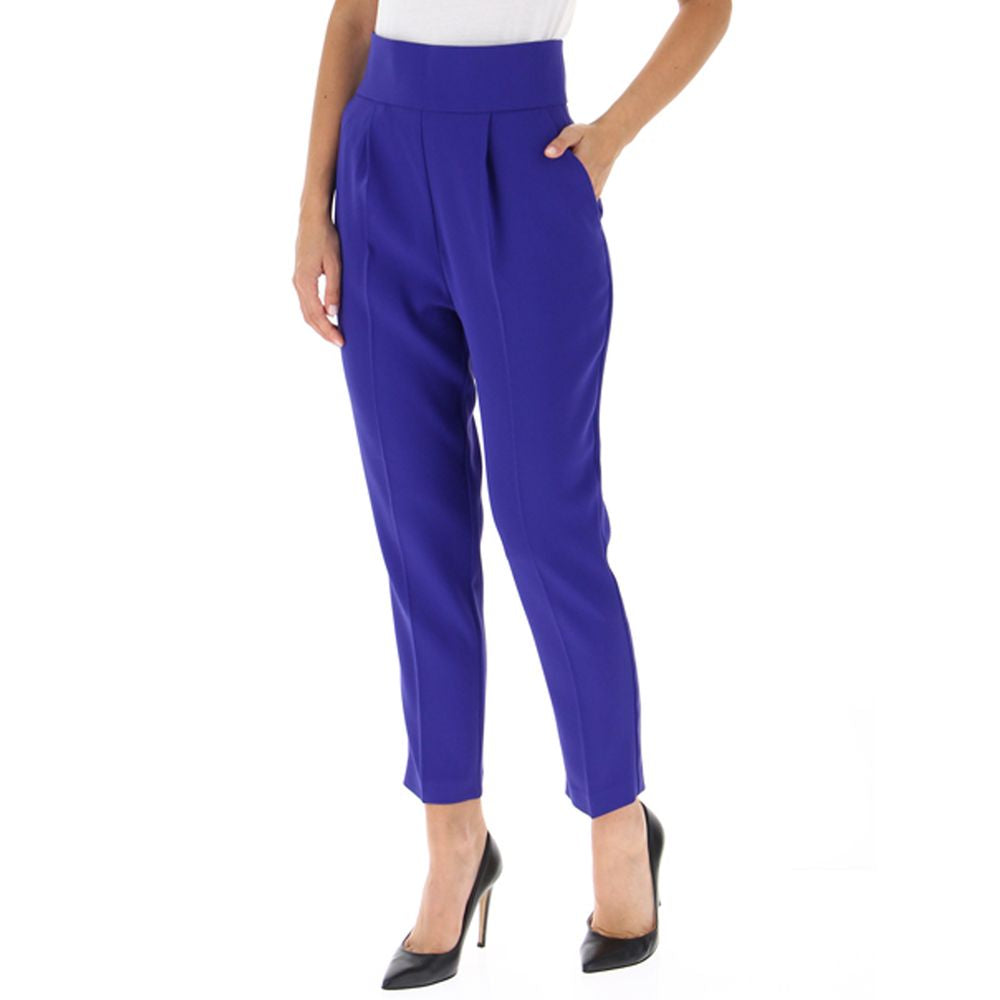 PINKO Lila Polyester Jeans & Hose