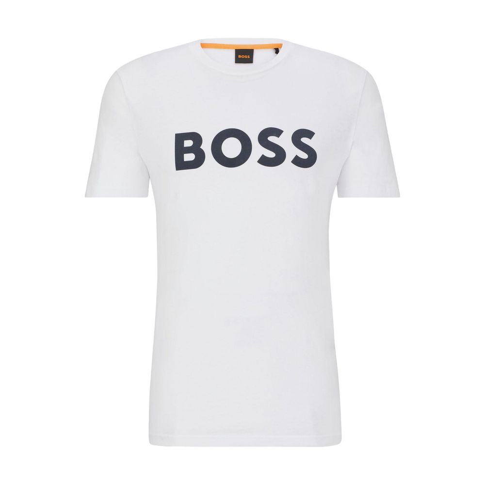 Hugo Boss T-Shirt aus weißer Baumwolle